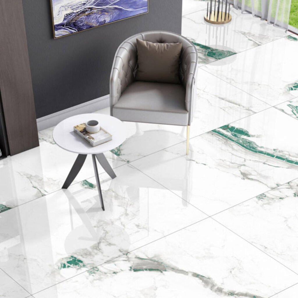 Indigo Green 60x120cm Matte | Marble Effect