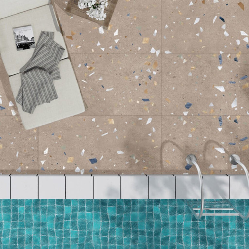 Terrazzo 1014 60x120cm Matte | Stone effect